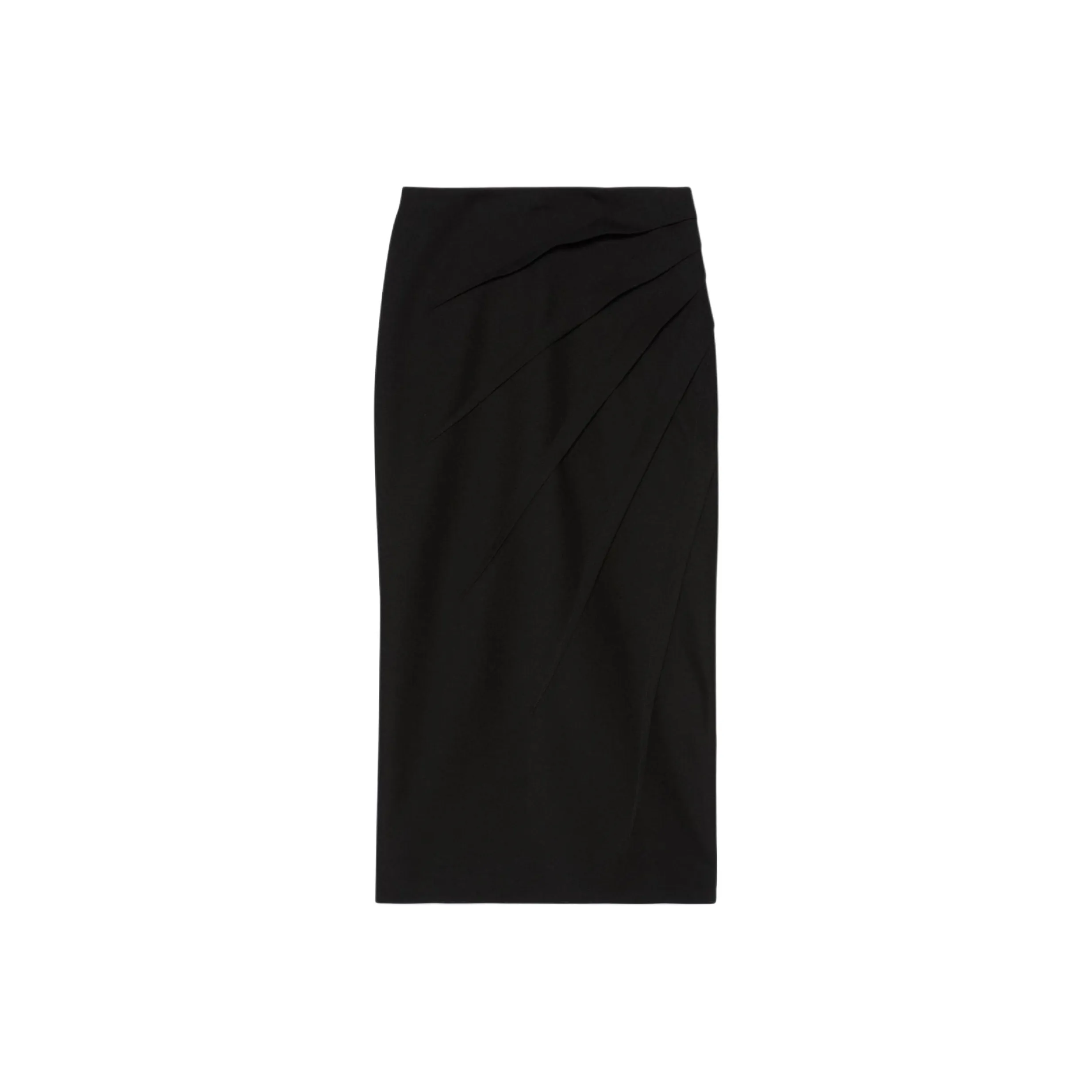 GUCCI FW22 Повседневная длинная юбка женская черная