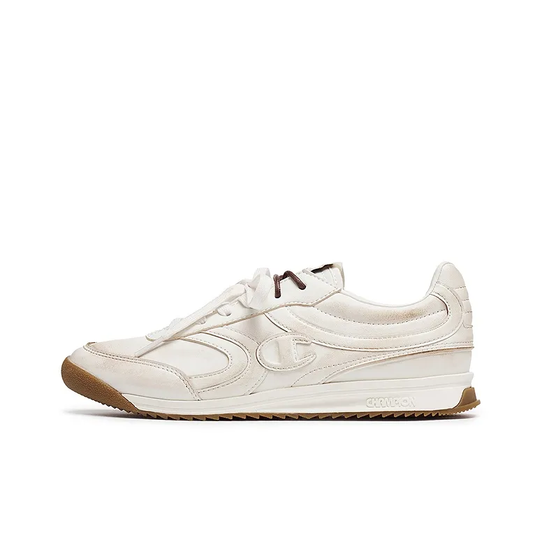 Champion Low Top Повседневная обувь Мужская Молочно-белый Шишечно-коричневый