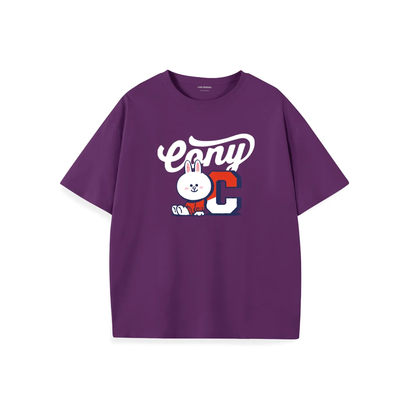 LINE FRIENDS Бурый медведь T-рубашка унисекс