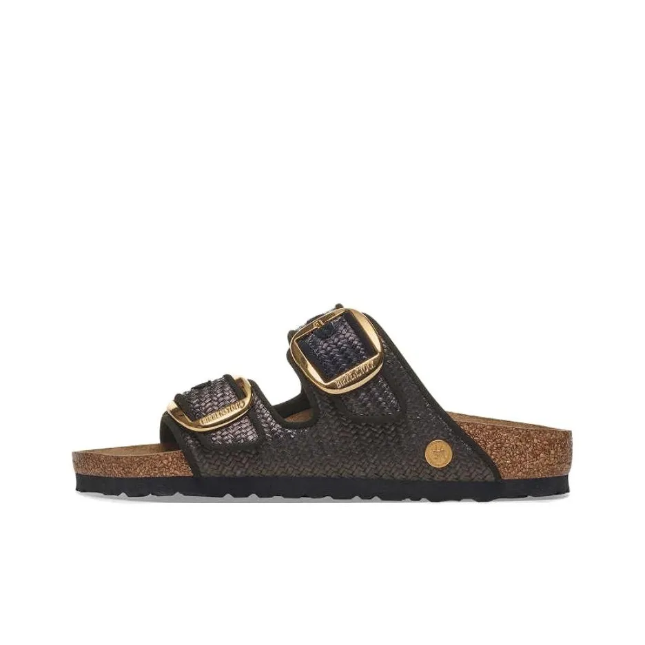 Birkenstock Arizona Слипоны Женские Черные Узкие