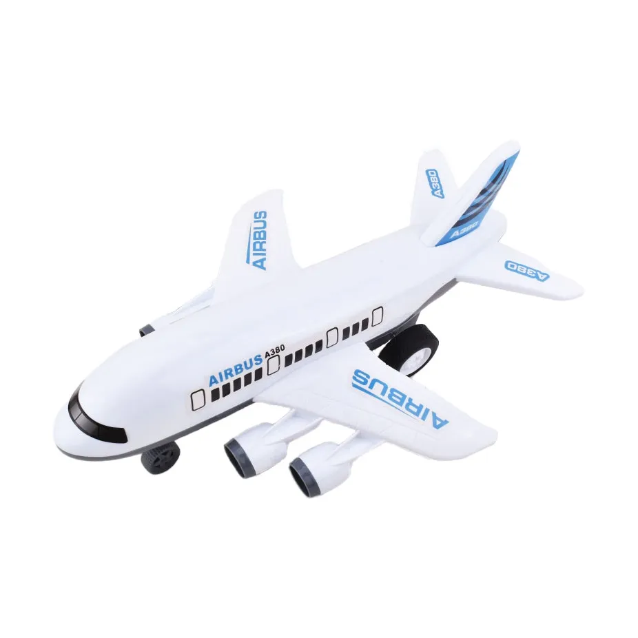 Hidicci A380 Инерциальный Самолет Пассажирский Самолет Ударопрочный Развивающие игрушки