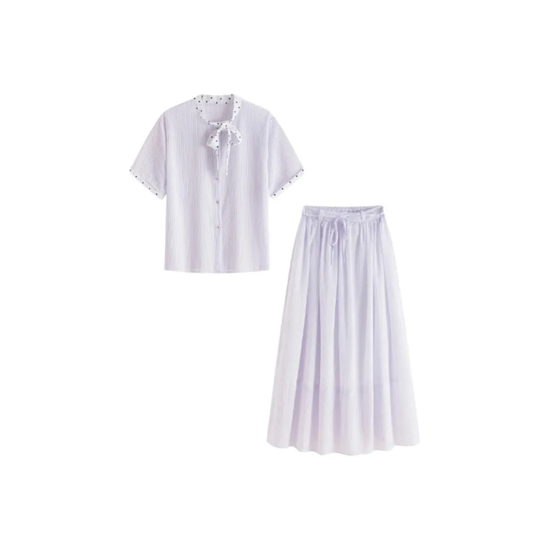 ACJL Фиолетовый Комплекты Женская Одежда с юбкой