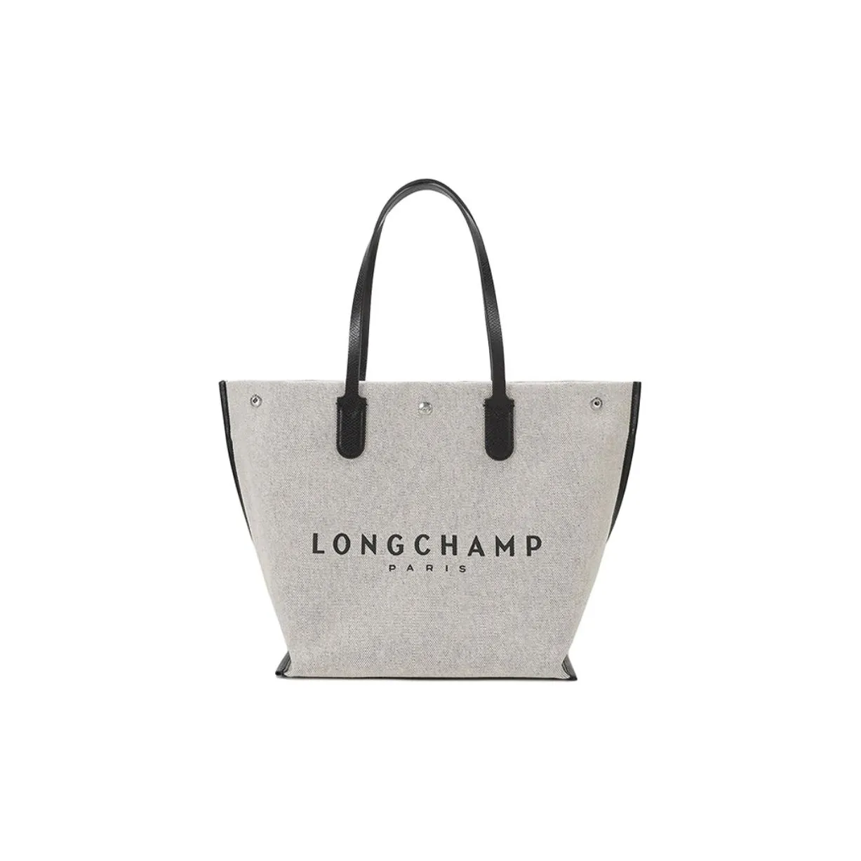 LONGCHAMP Logo print Canvas Tote