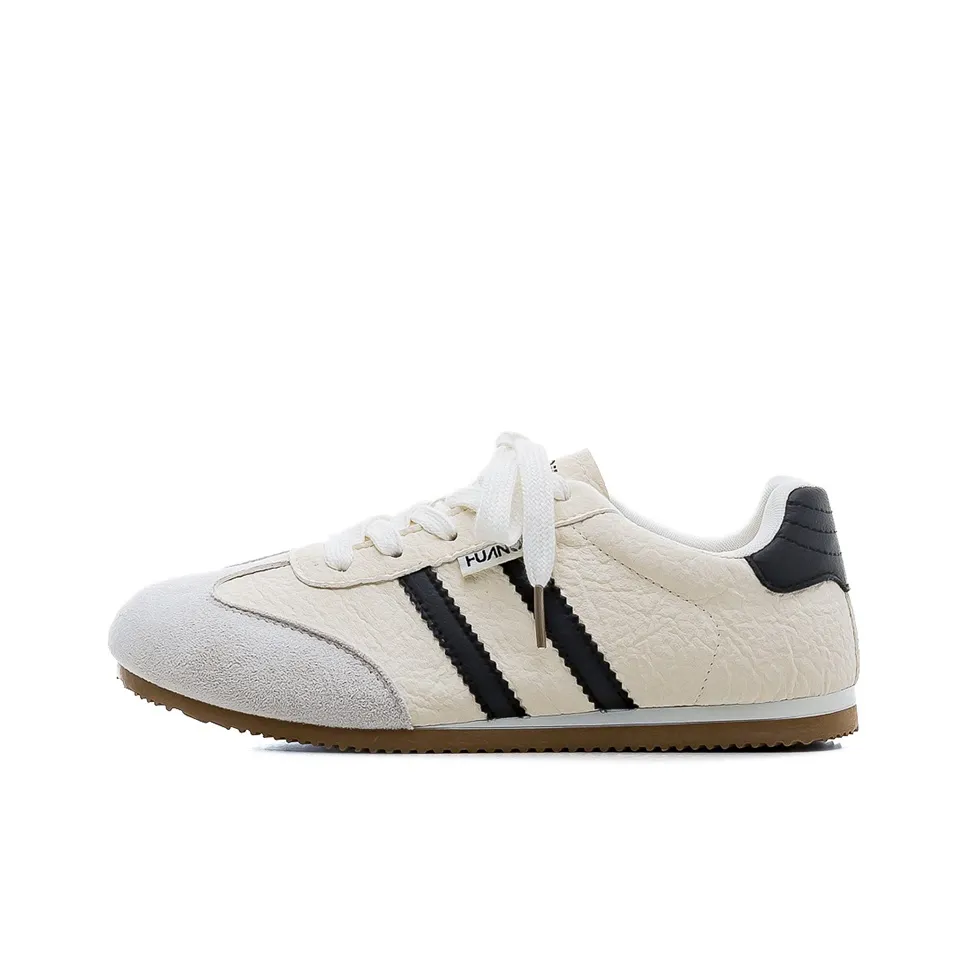 HUANQIU Противоскользящий Износостойкий Легкий Низкий Топ Casual Женский Бежевый