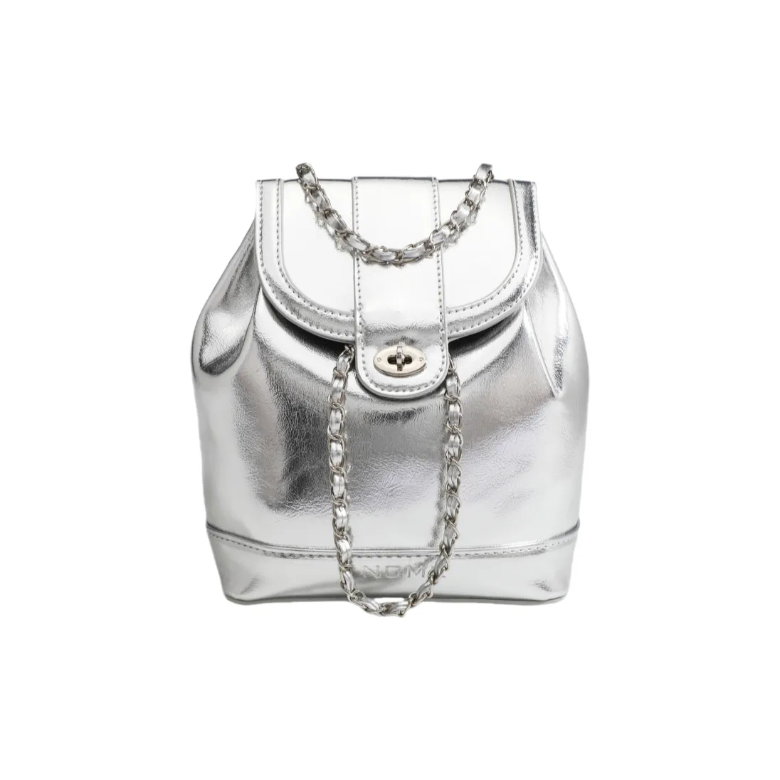 NOMK PU One Shoulder Bucket Bag, Backpack Women's Multicolor