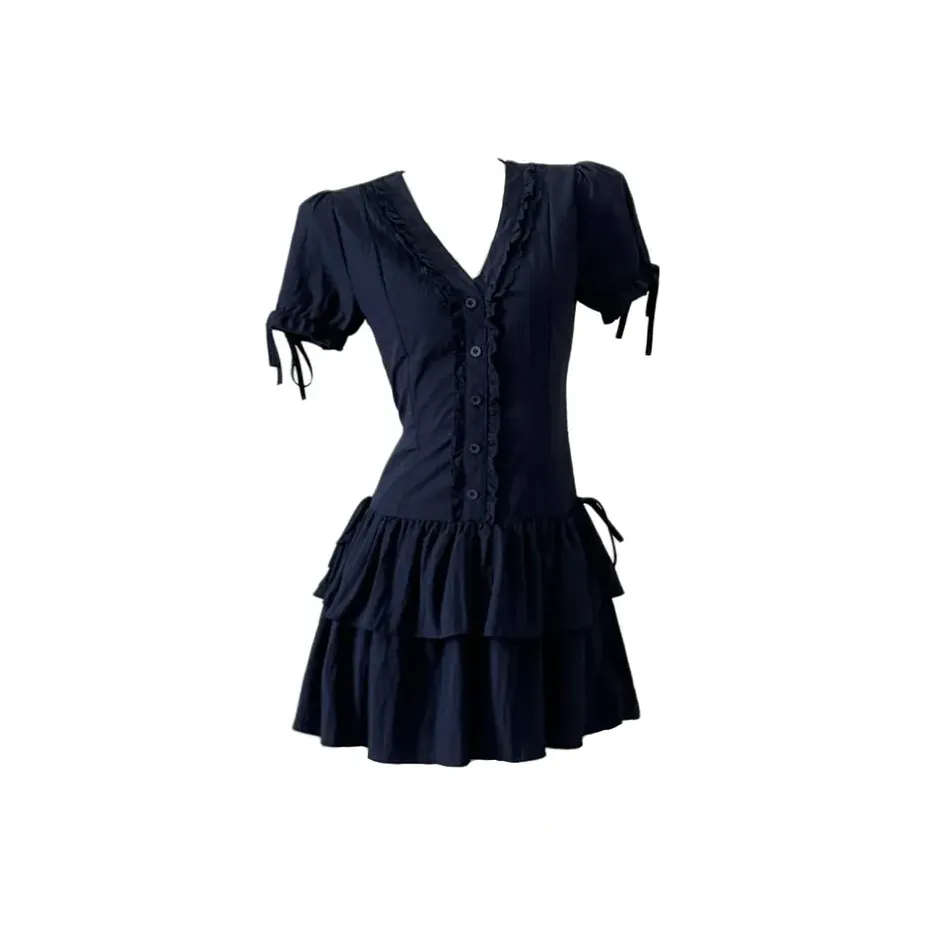 Vine Color Без рукавов Платье Женское