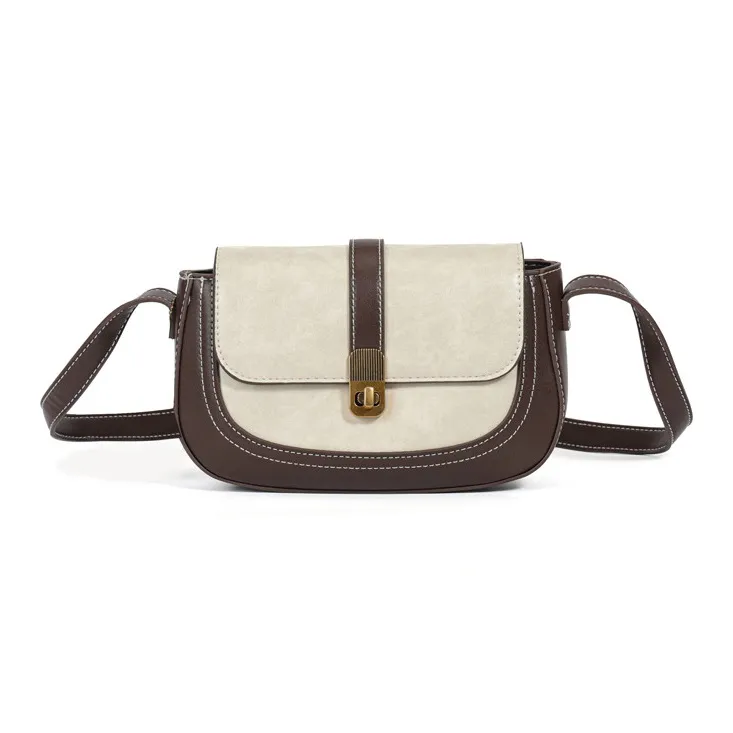 DAPHNE Сумка через плечо из синтетической кожи женская абрикосового цвета