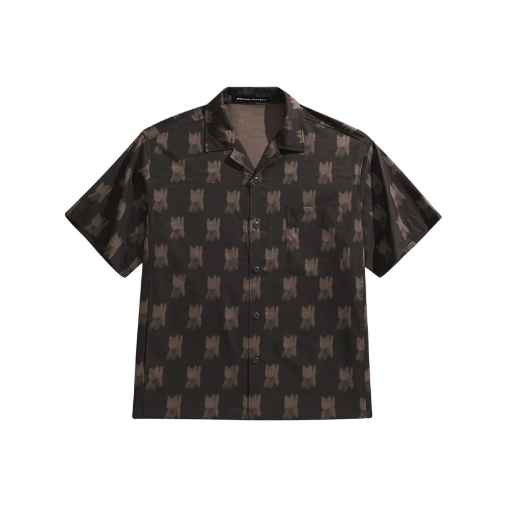 PEACEBIRD MEN Повседневный Full Принт Модный Рубашка Мужская