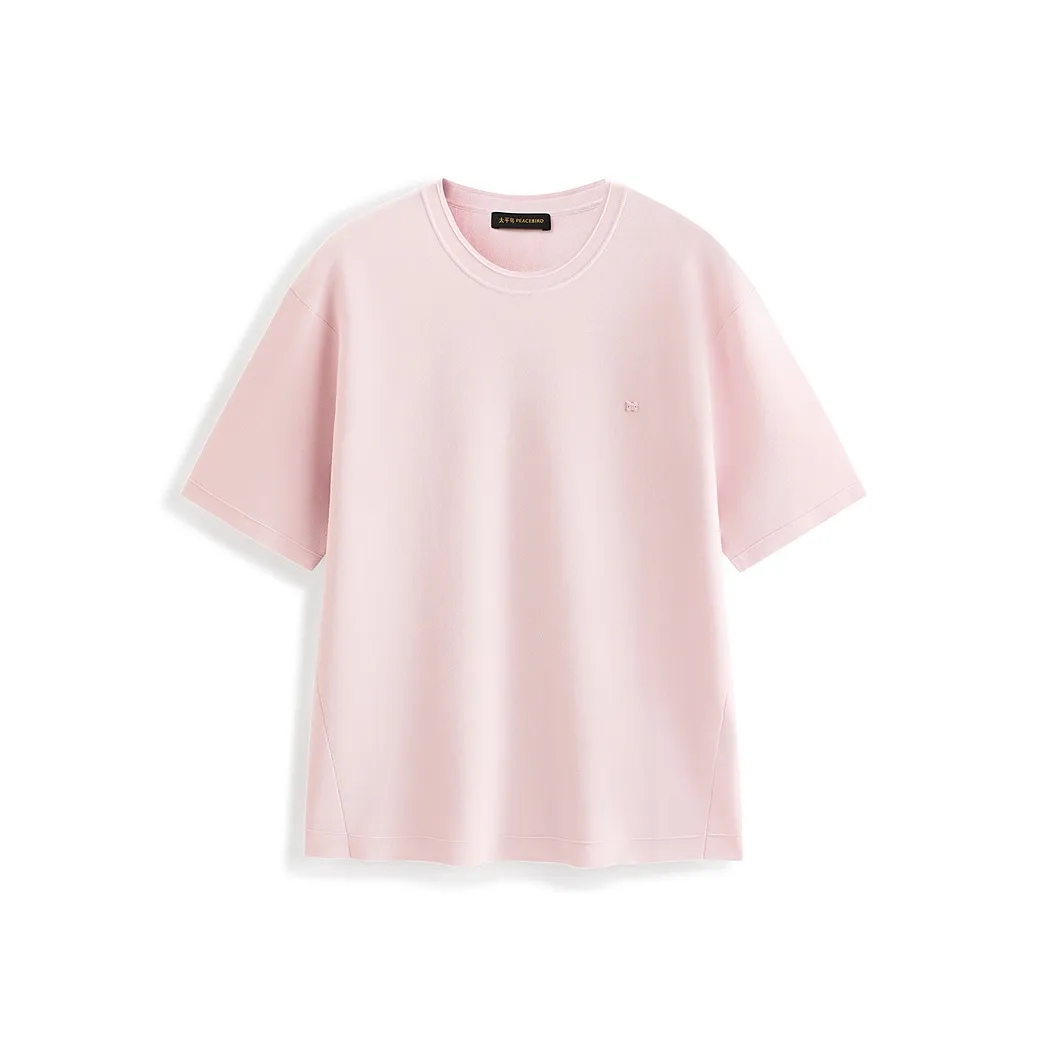 PEACEBIRD MEN Трикотажная ткань Короткий рукав Т-рубашки Мужской