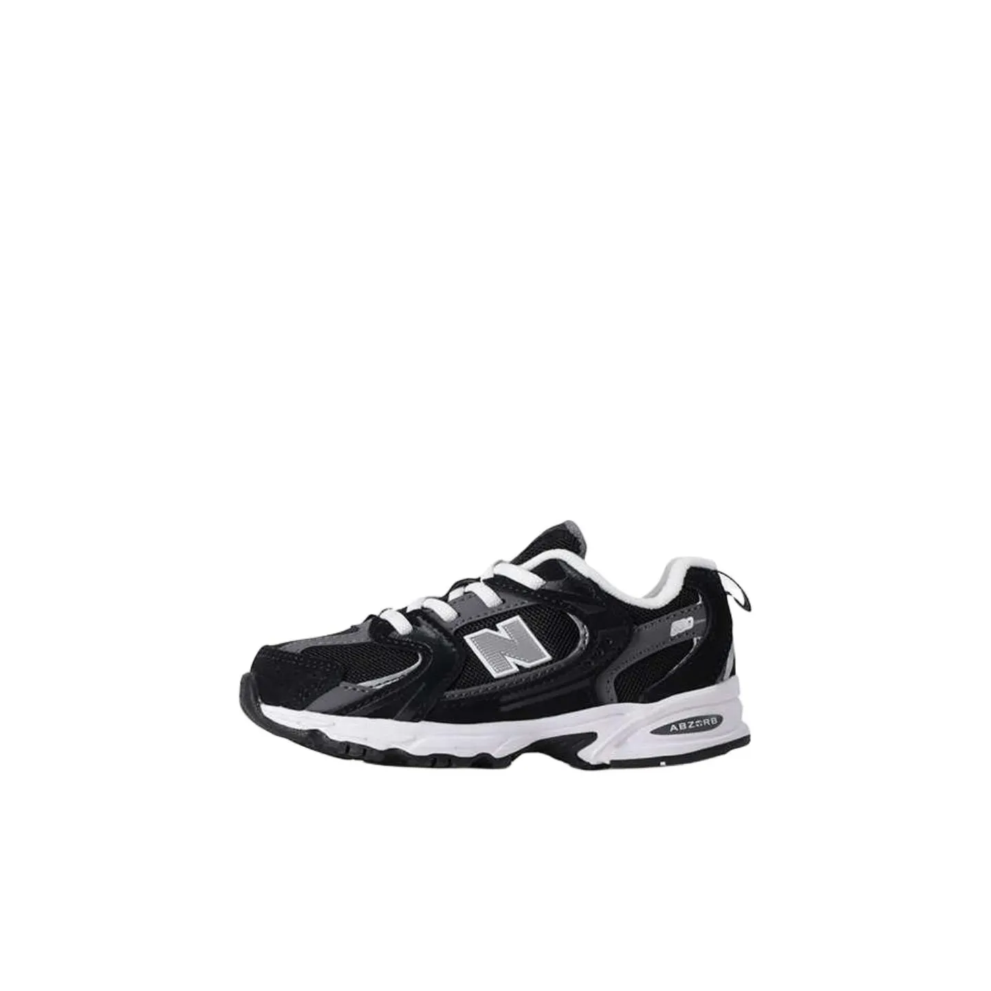 New Balance NB 530 Устойчивая к истиранию Низкая Обувь для малышей Черная Infant и Toddler