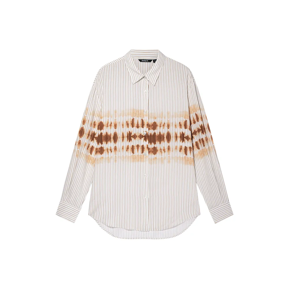 Desigual Апельсиновые Женские Рубашки