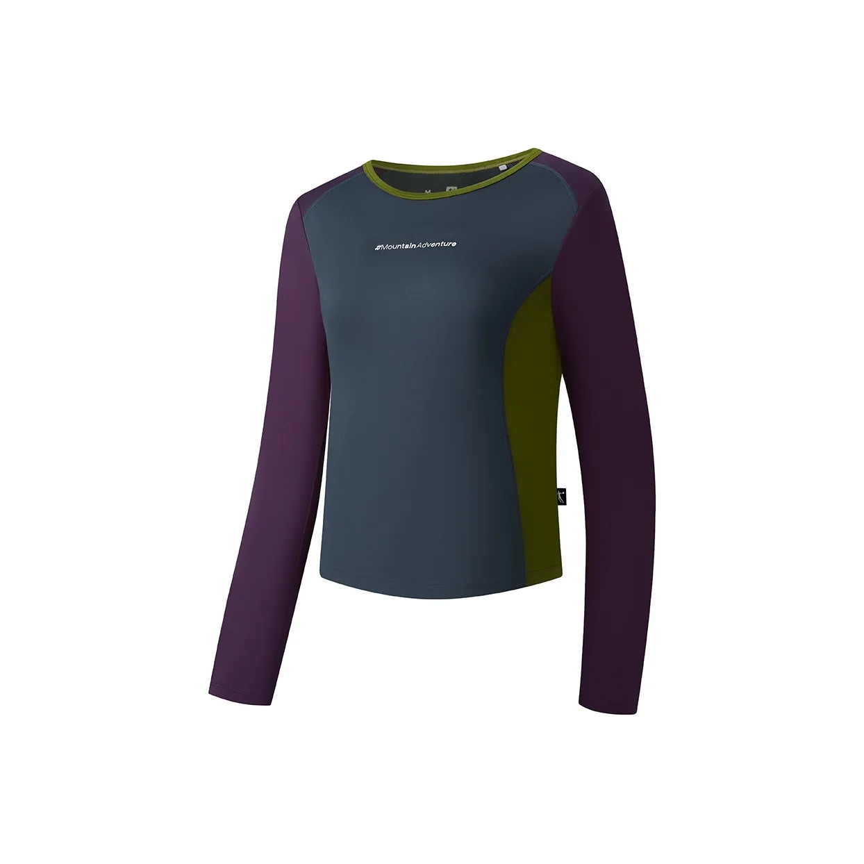 QIAODAN T-рубашка Женская Морской синий Вселенная Фиолетовый