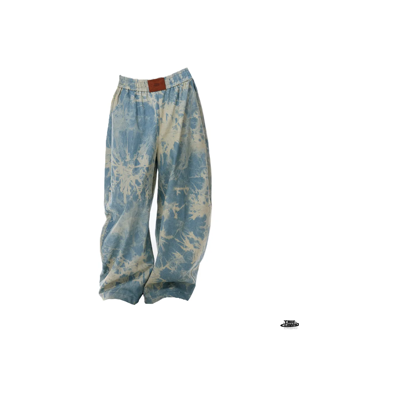 TRUE WORLD Loose Fit Straight Cut Pants Unisex TRUE WORLD Свободный крой Прямой крой Брюки Унисекс