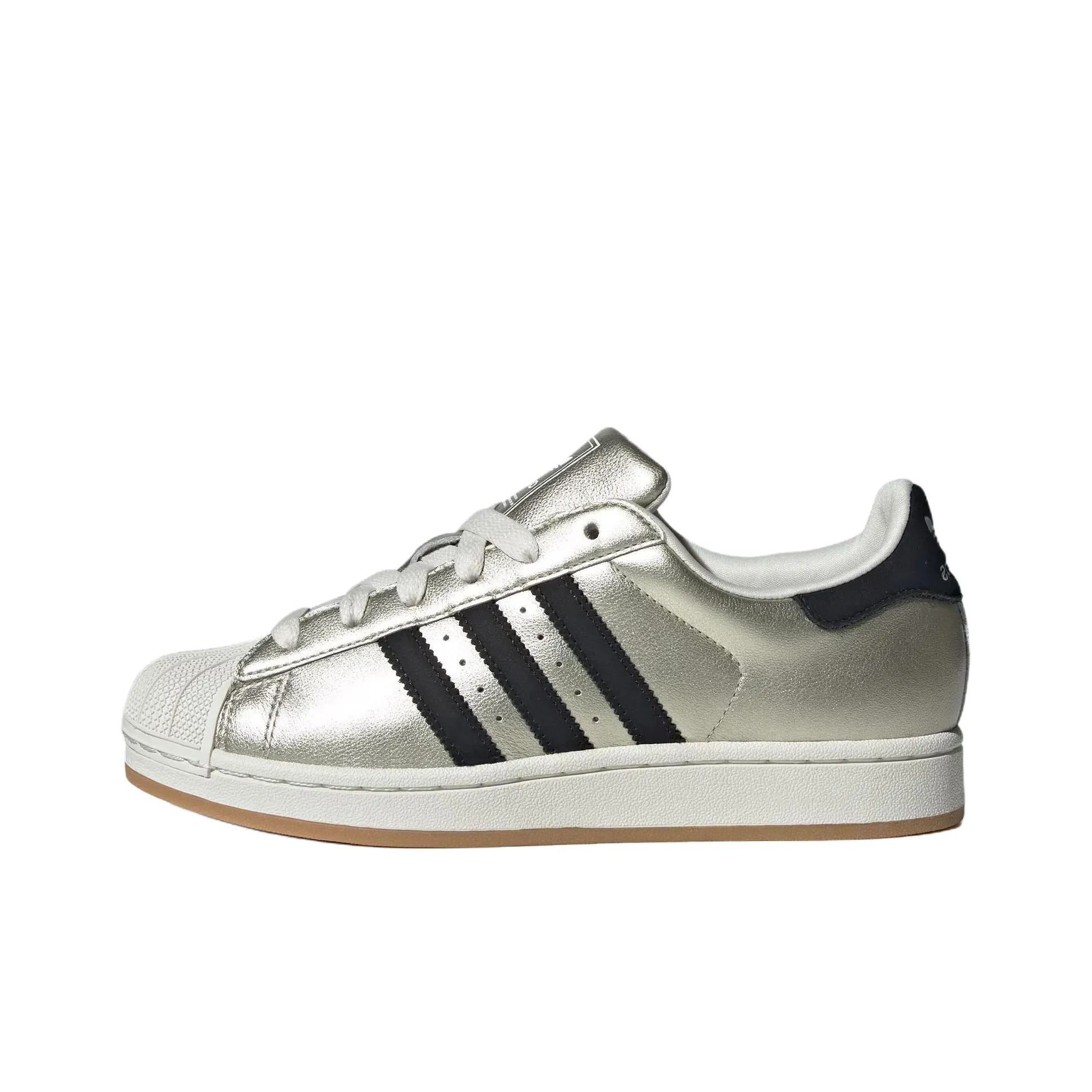 Adidas Originals Superstar 2 Abrasion Resistant Низкие Кроссовки для скейтбординга Унисекс Коричневый Черный