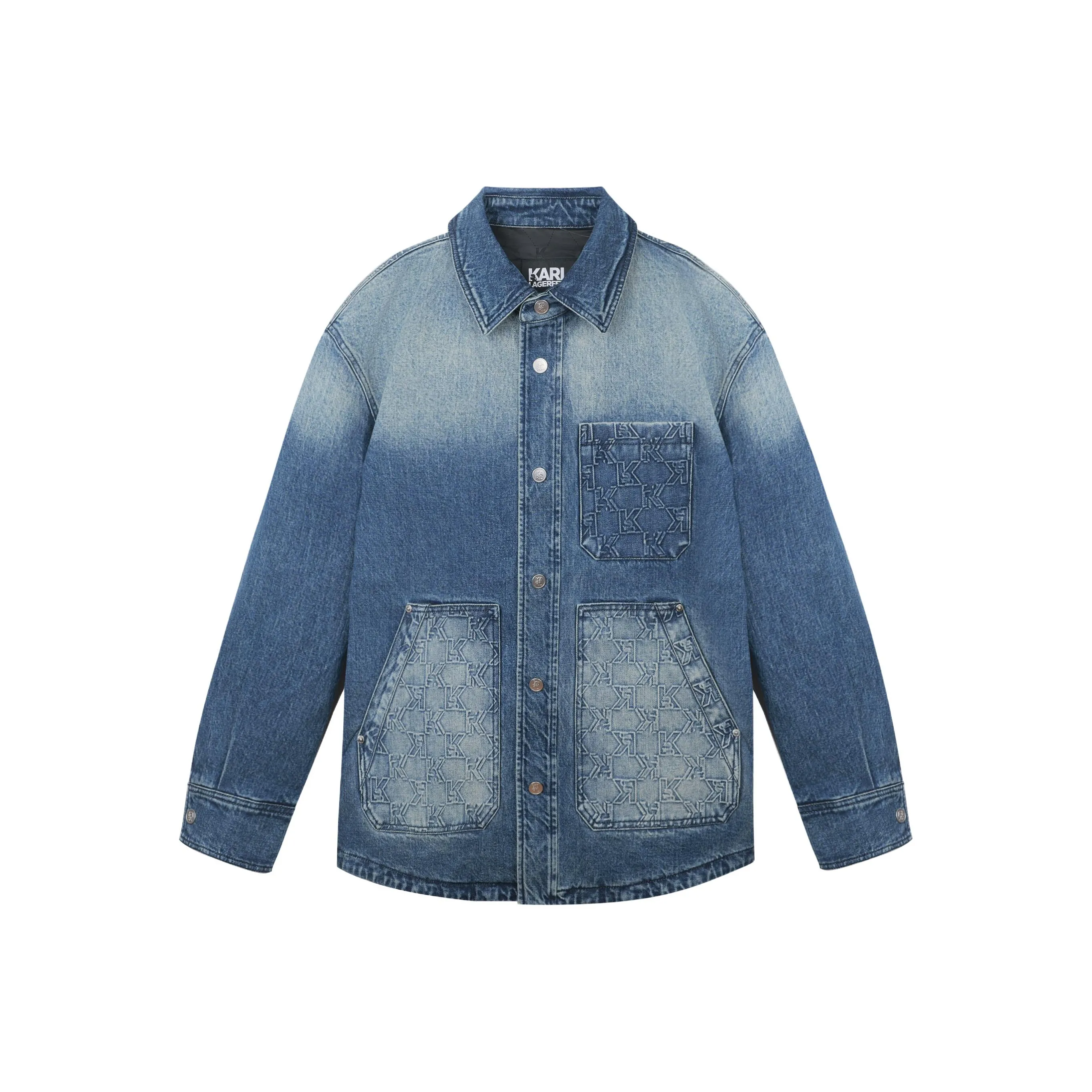 KARL LAGERFELD / Karl Lagerfeld Jeans Синий Мужской Рубашки