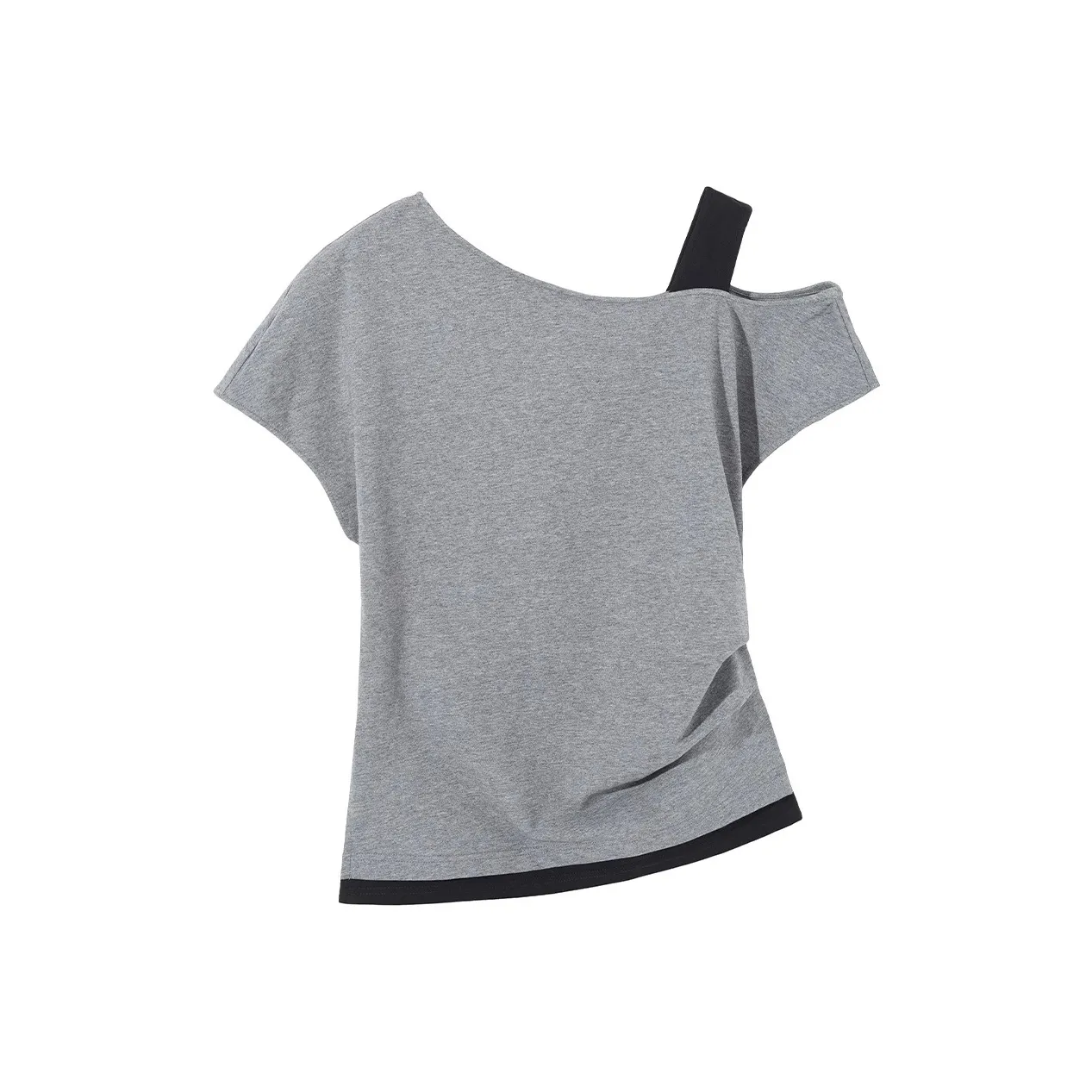 XIAOLIZI Серые Женские Т-рубашки