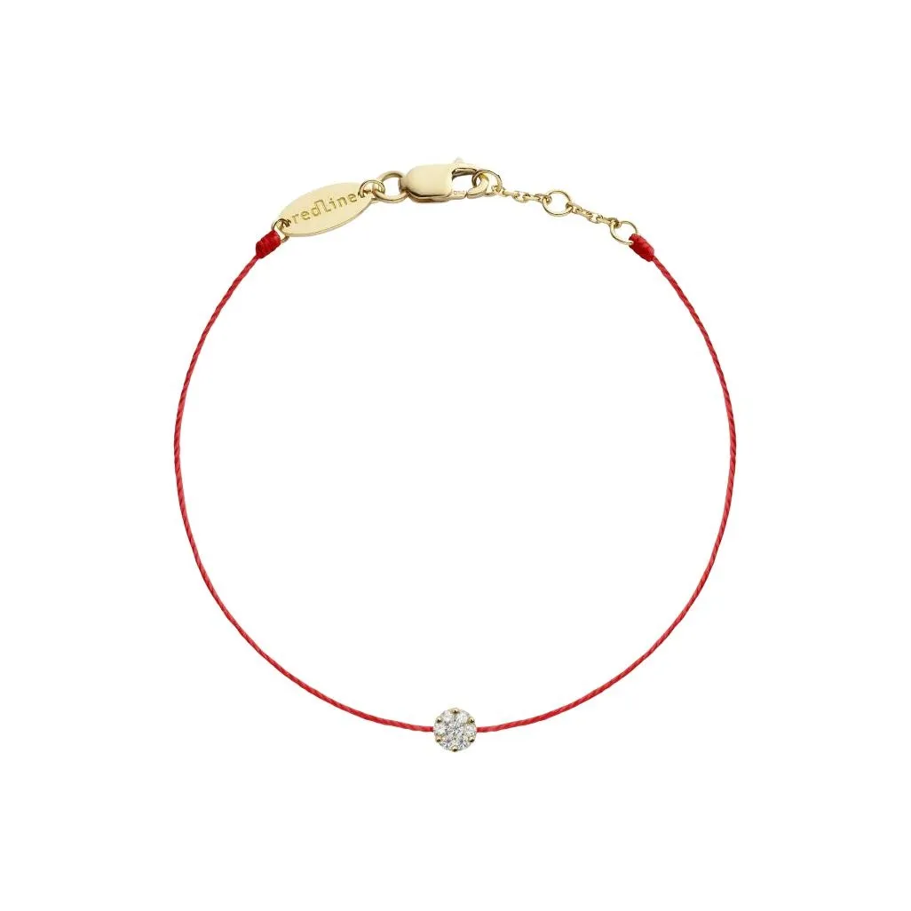 Redline Diamond Bracelets Women's Gold