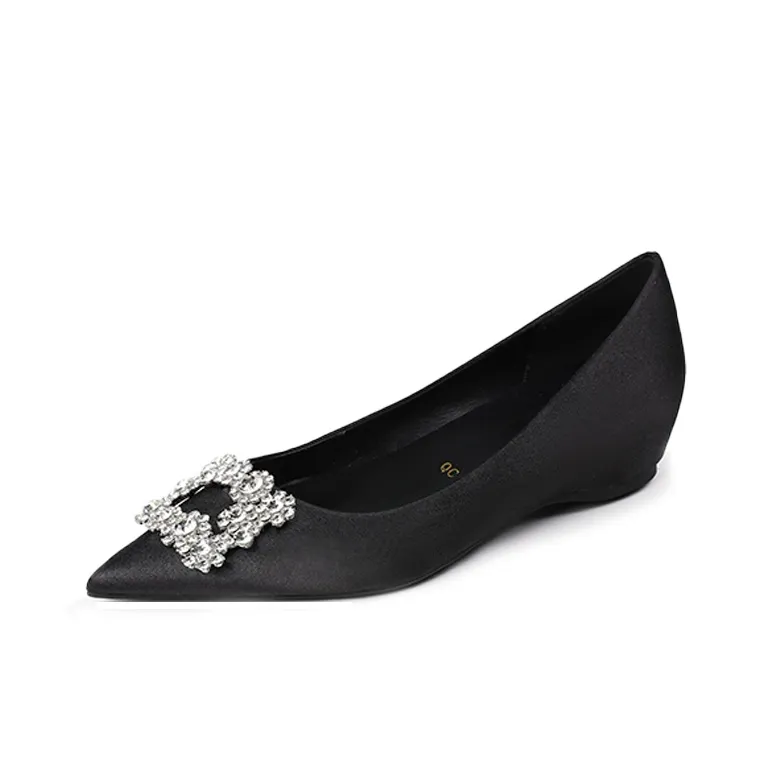 LEXON Низкий вырез Дышащий Коммутирование Модный тренд Удобный Slip On Женские Черный