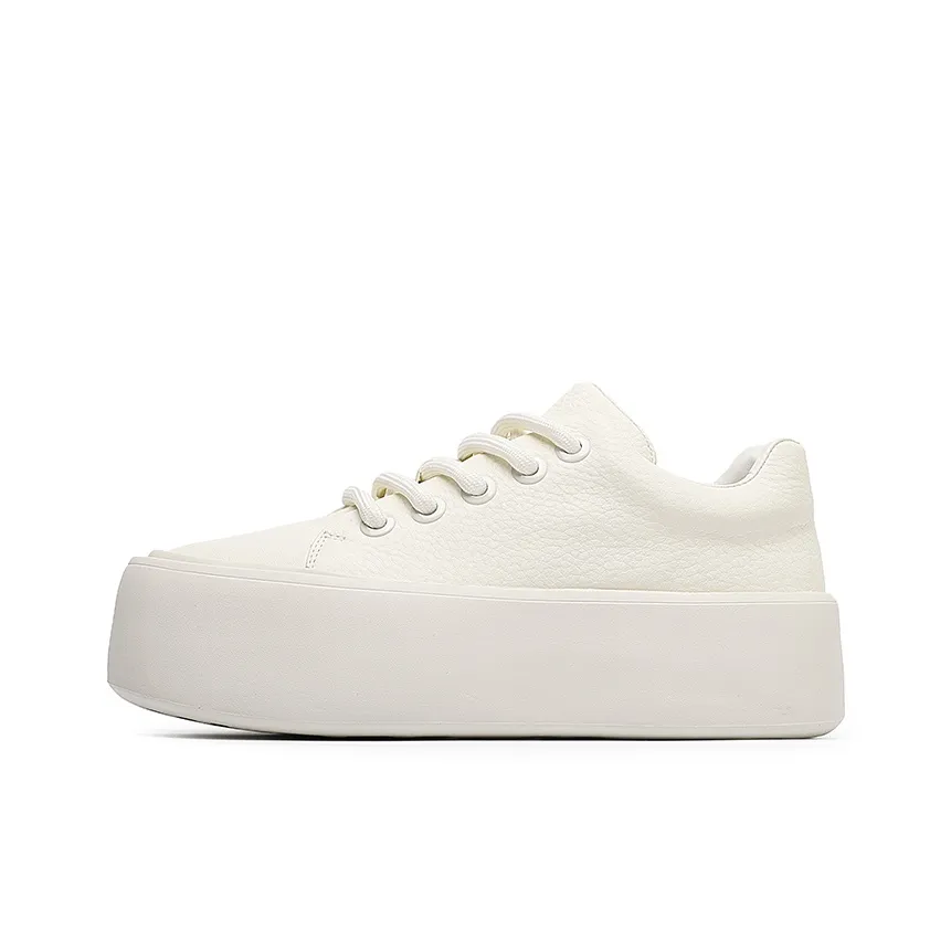 Angelmi Износостойкий Дышащий Низкий Топ Повседневная Обувь Мужская Белый