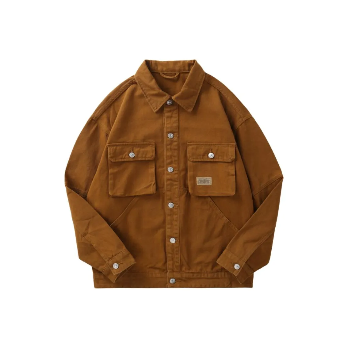 Micby Имбирно-желтый Унисекс Джинсовые куртки