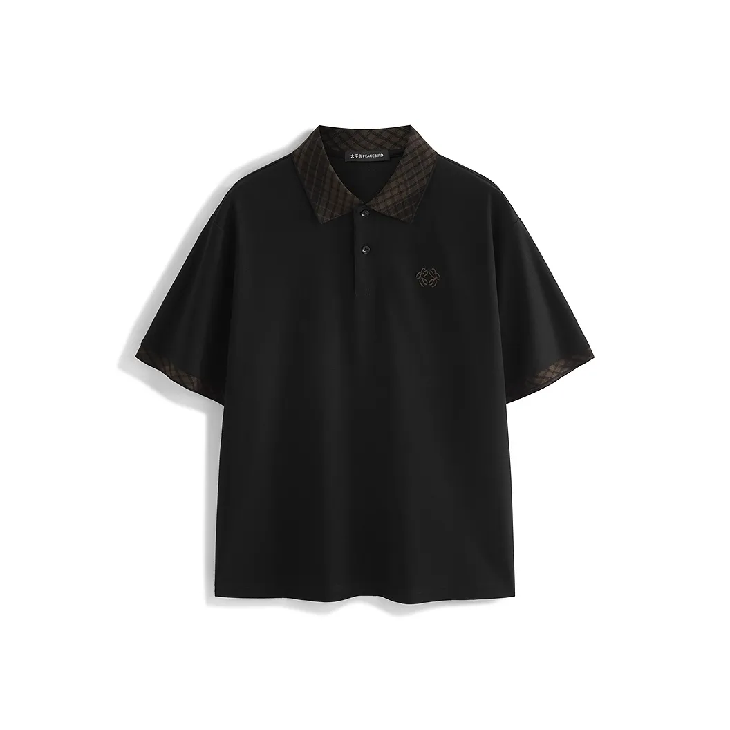 PEACEBIRD MEN Нет Железо Жемчужный Поло Мужской