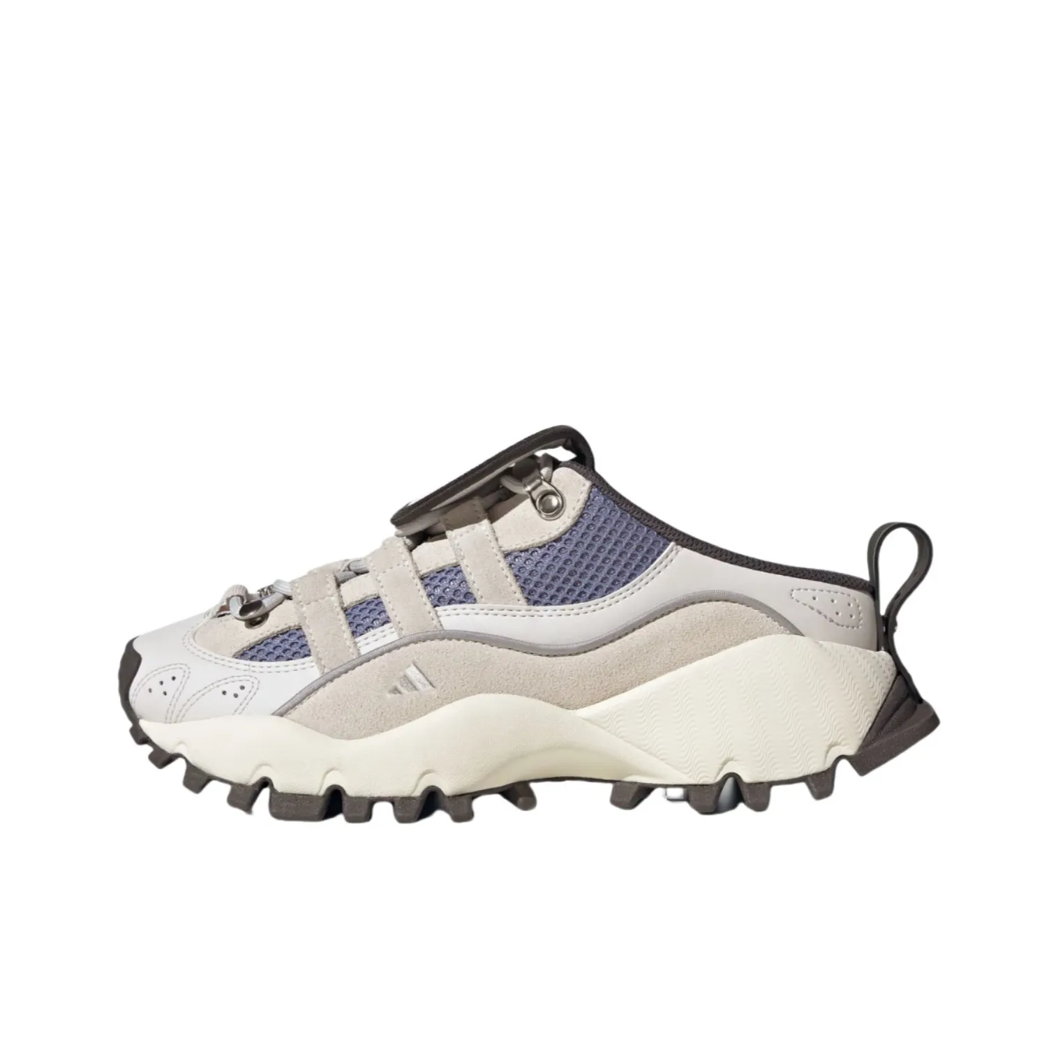 Adidas FOS SEEULATER MULE Устойчивый к истиранию Низкий Топ Casual Женский Светло-Серый