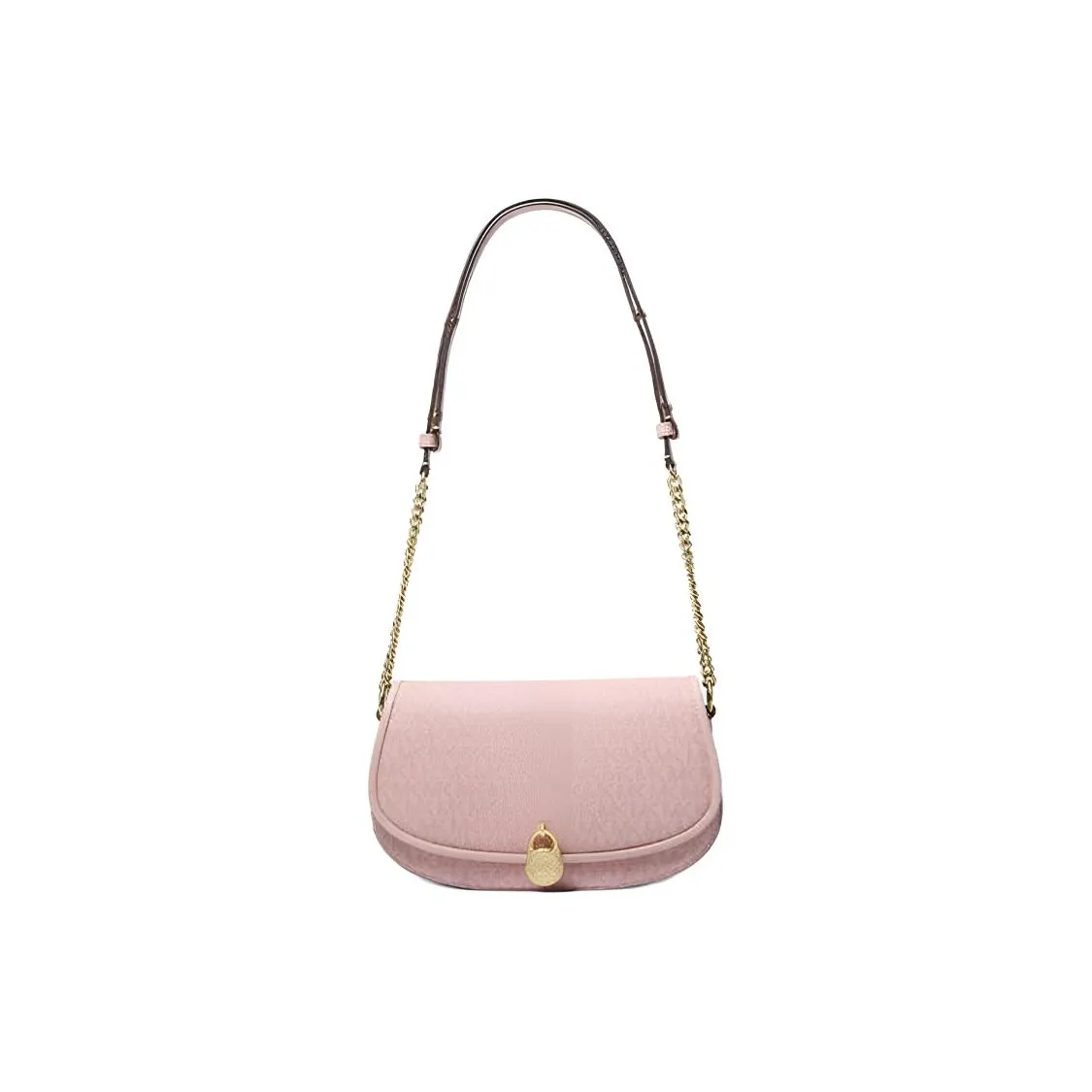 MICHAEL KORS Mila Artificial Leather Crossbody Bag Shoulder Bag Medium Women's Light Pink