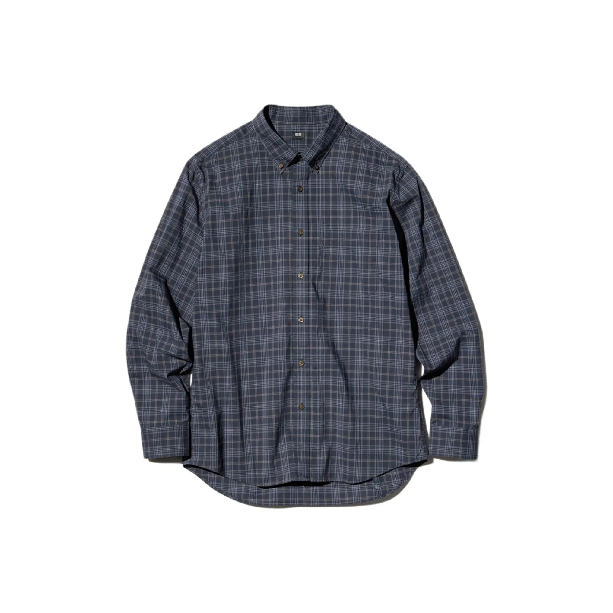 UNIQLO Темно-серая унисекс рубашка