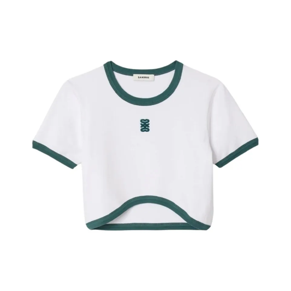 SANDRO Белые Женские Рубашки T