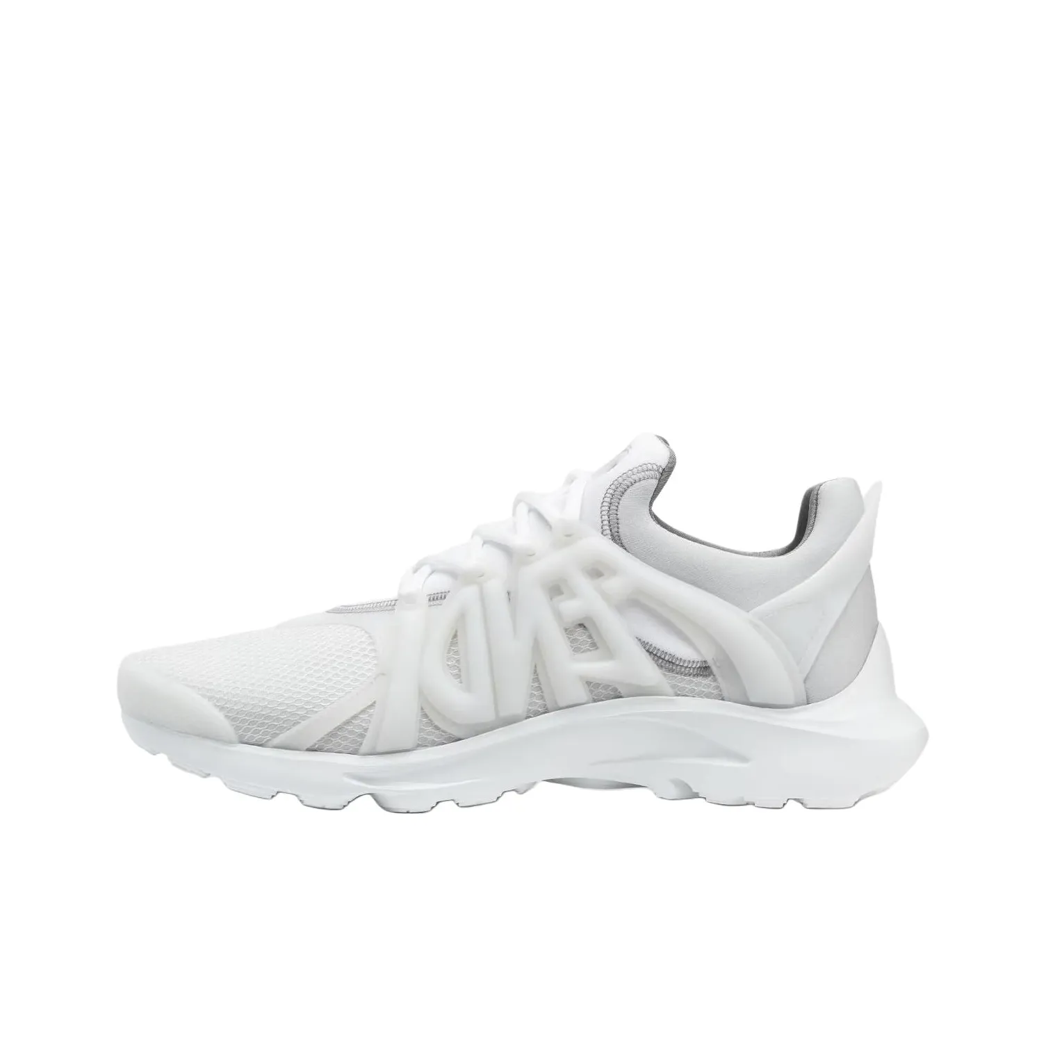 FENDI Logo Detailed Lace Up Sneakers