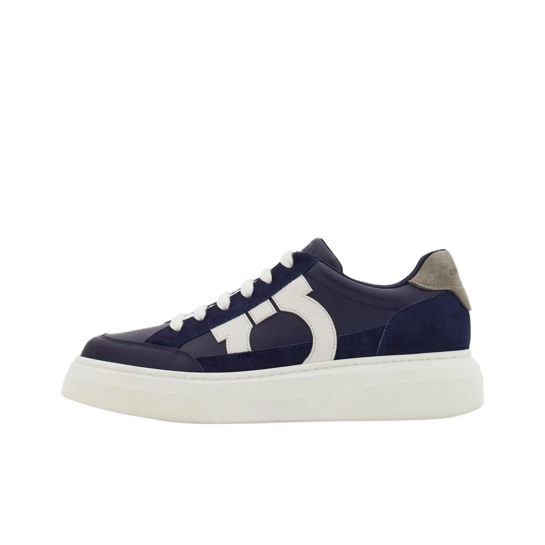 Ferragamo Gancini Leather Sneakers