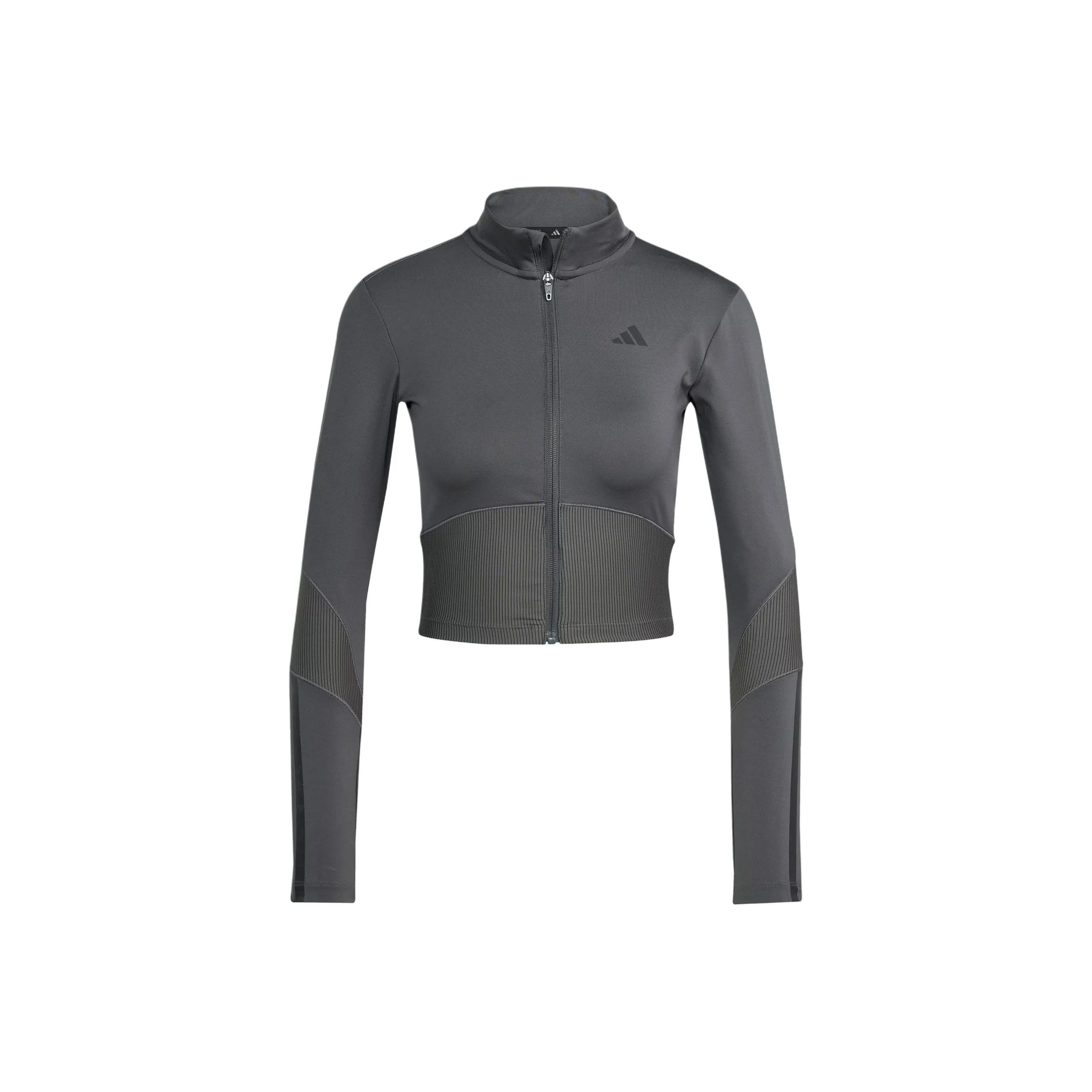 Adidas HYPERGLAM SS25 Rib ZIP THRU COVER UP Куртка Женская