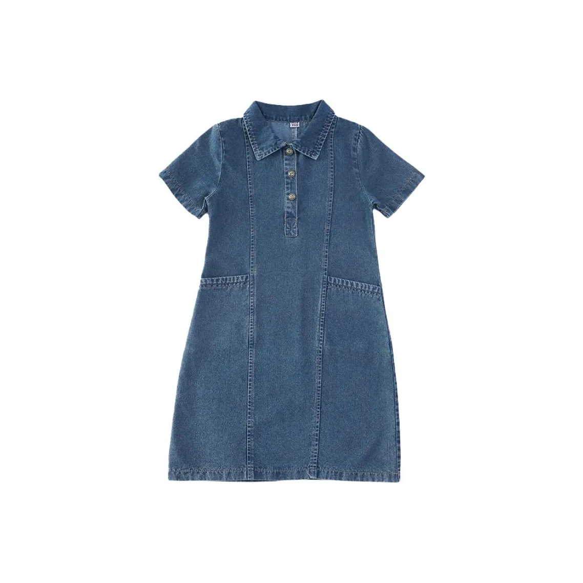 La Cergo Модный Ультра Мягкий Экстра Тонкий Джинсовое Платье Детское