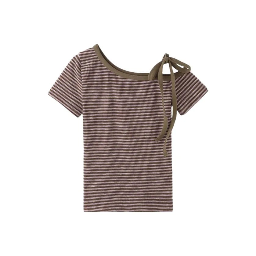 MIMOSA CHUR Лето Облегающий крой Похудение Корейский стиль Off Плечо UNIQUE Горячая девушка Топ Для Женских Женские