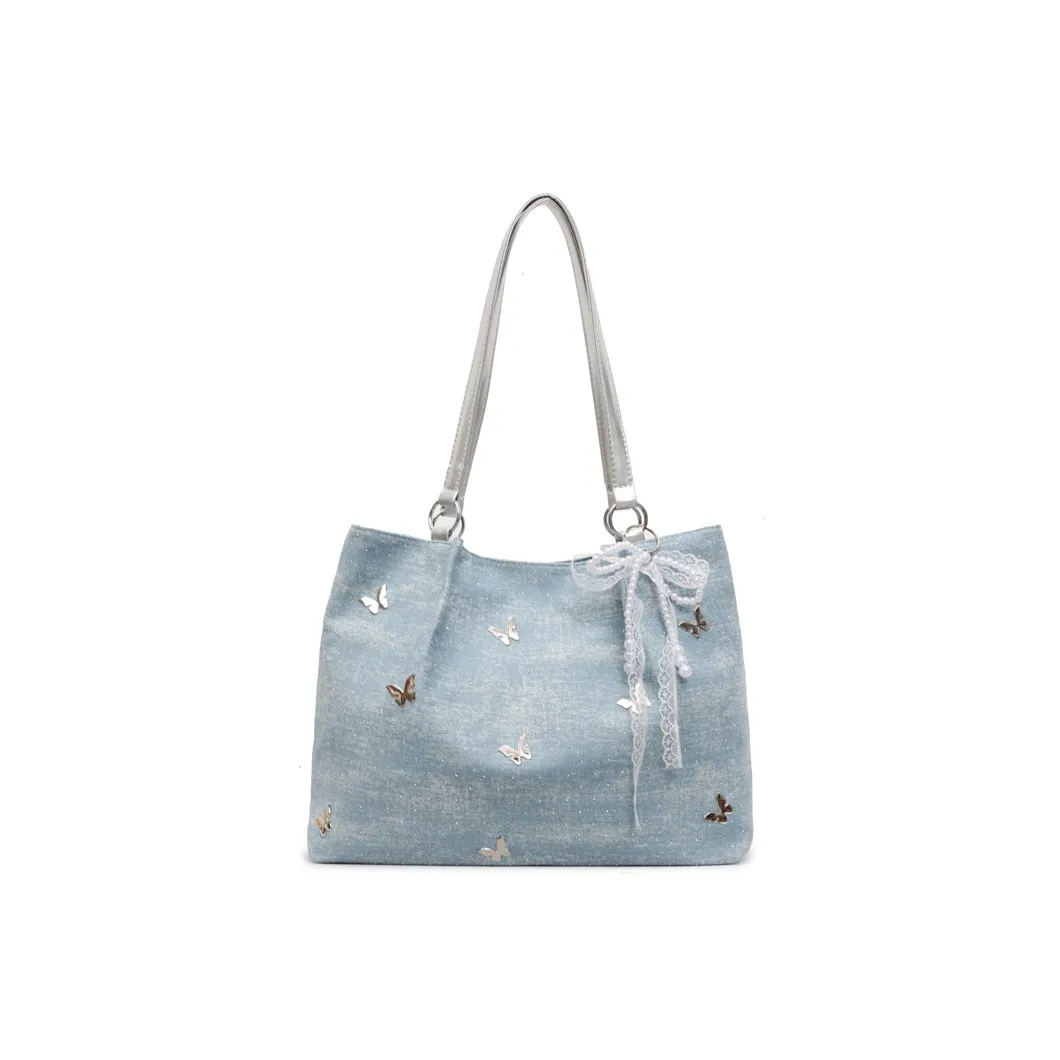 ORANGE BEAN Деним Сумка через плечо Женская Многоцветная