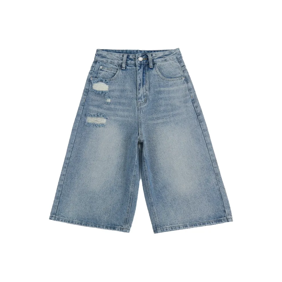 NIUXIAOMO Светло-синие Женские Джинсовые Шорты