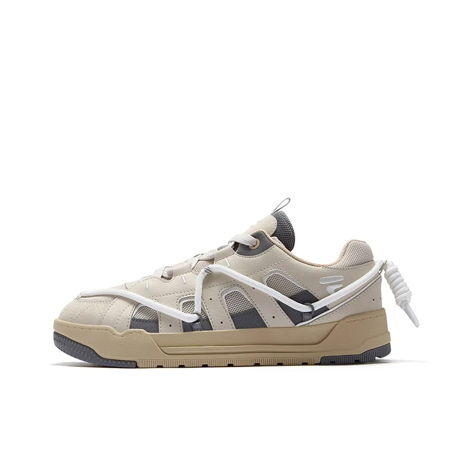 FILA FUSION REEF Обувь Устойчивая к истиранию Низкий Топ Скейтбординг Мужская Белая Серая