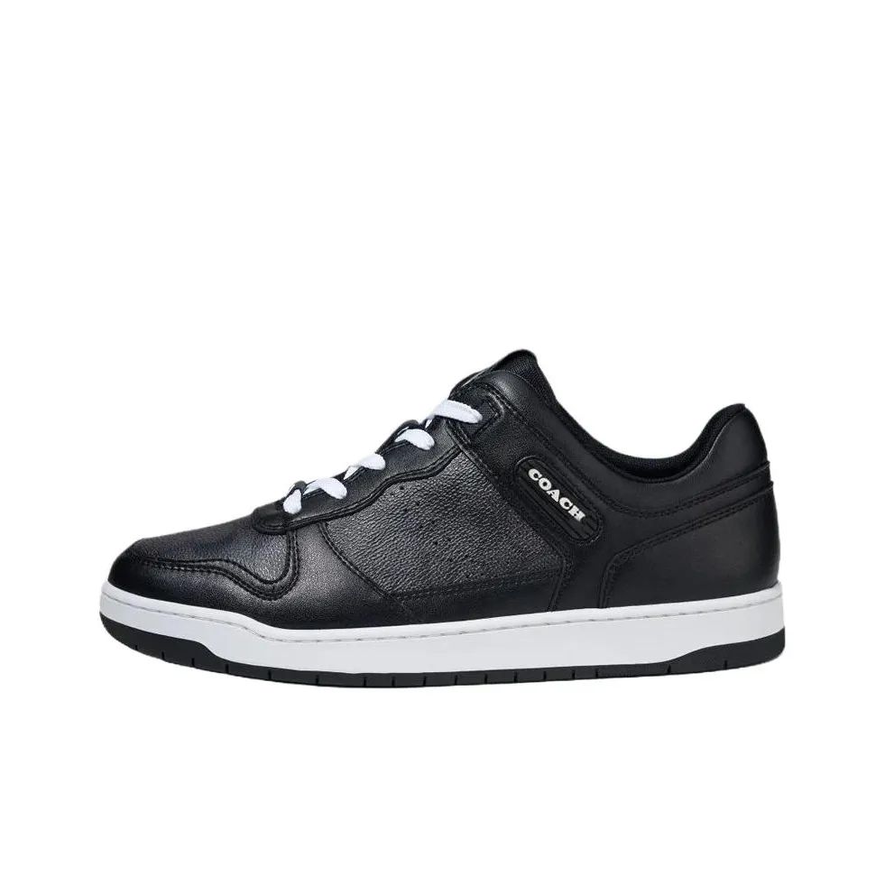COACH Stylish Skateboarding Shoes Men's Black