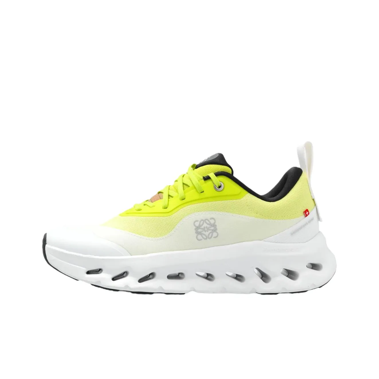 On x LOEWE Cloudtilt 2 .0 Low Top Casual Shoes Women's Neon Yellow