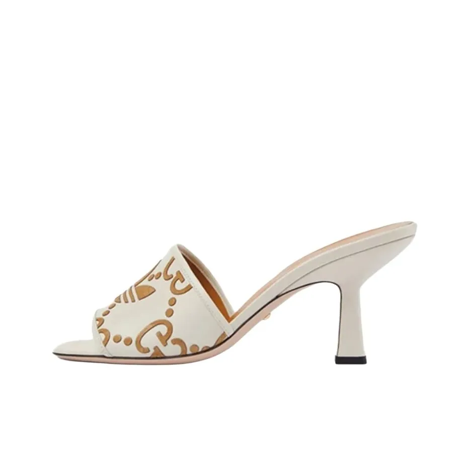 Adidas x GUCCI Slide Slippers Women's White