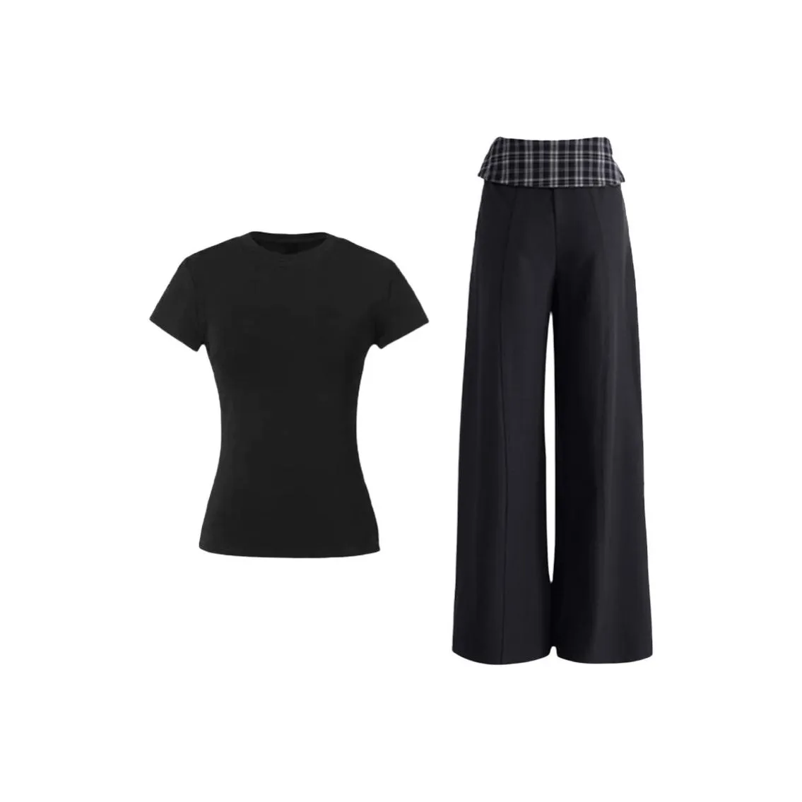 LESS BEARS Черный Женские Повседневные Костюмы