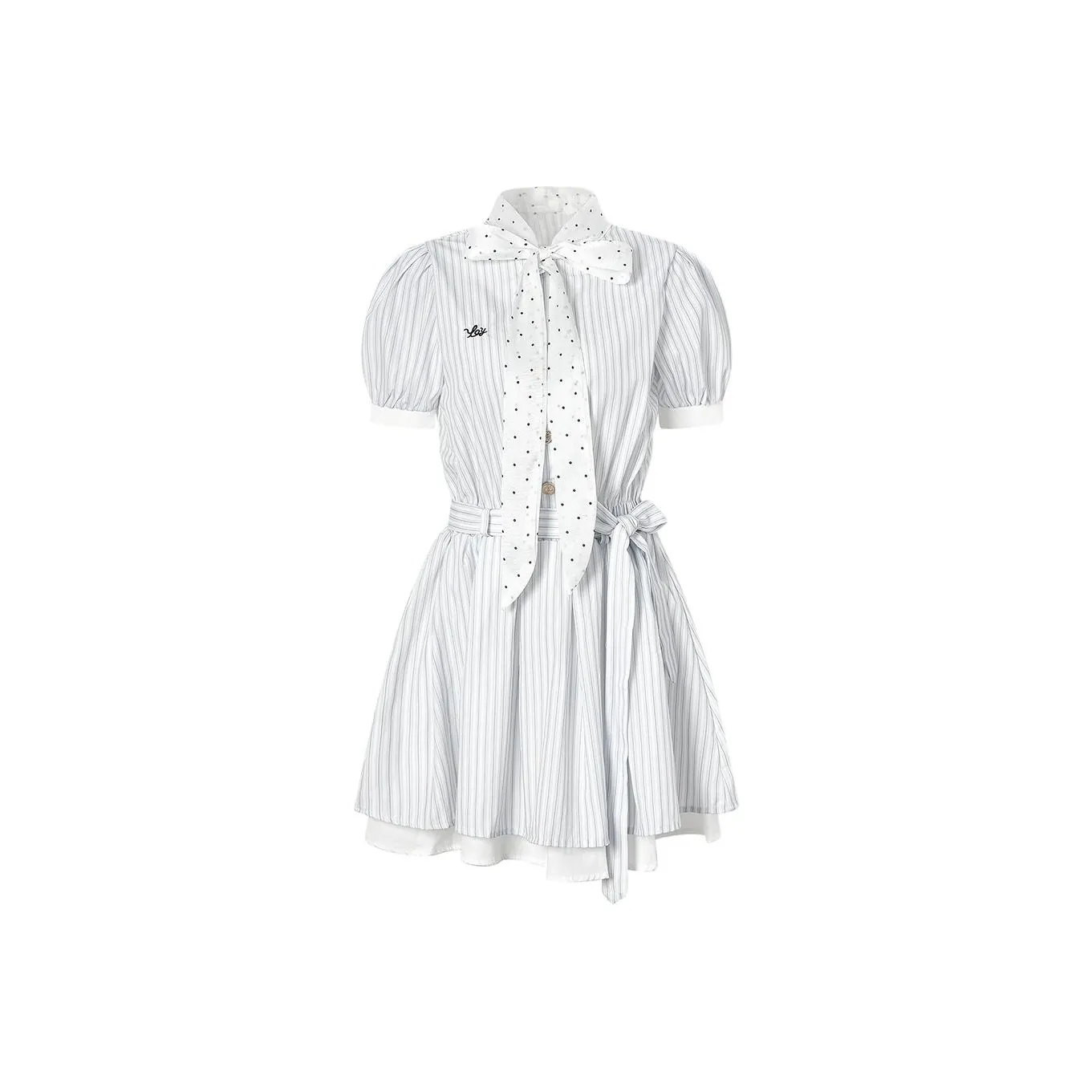 BELOVED STARRY Короткое платье с короткими рукавами женское