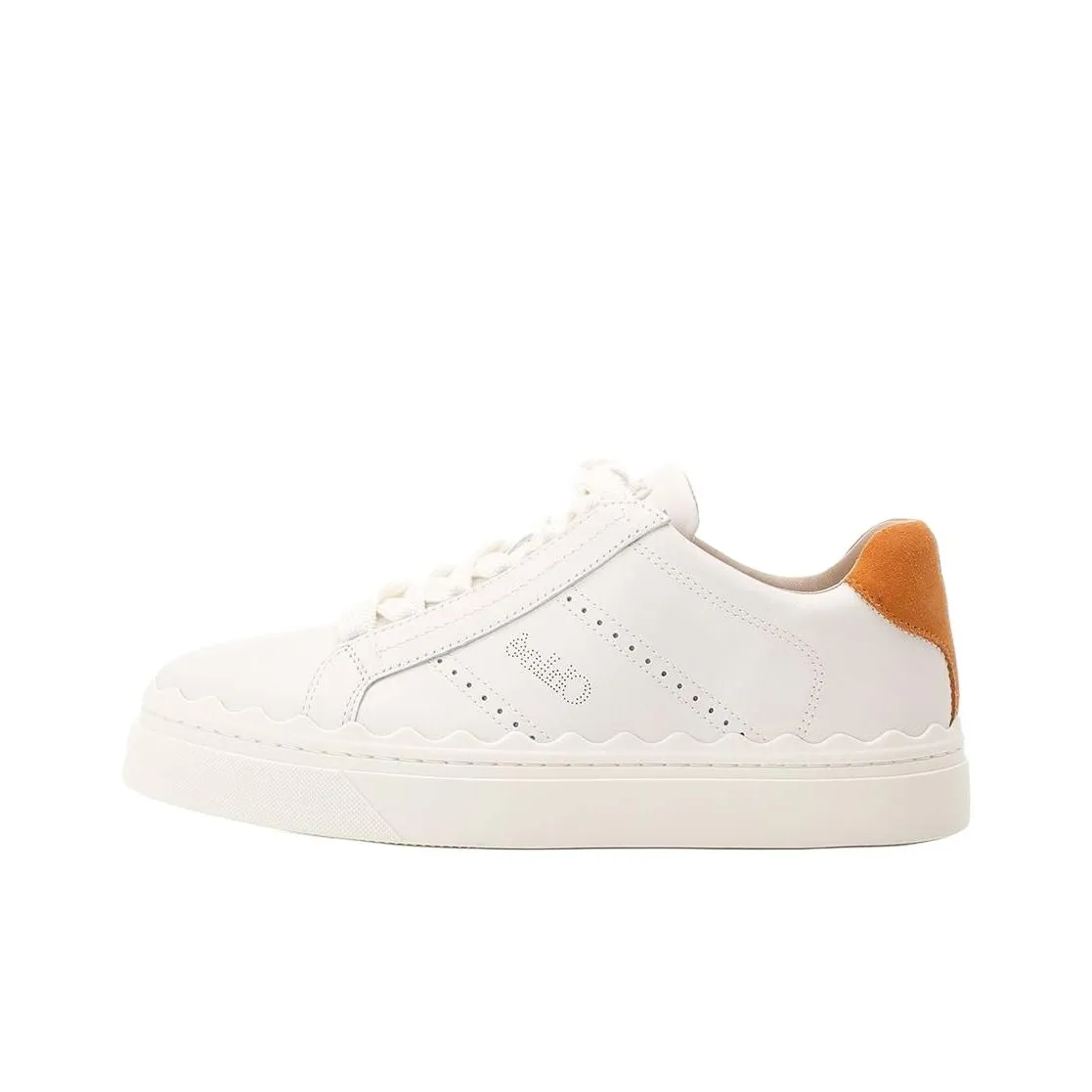 Chloé Lauren Leather Sneakers