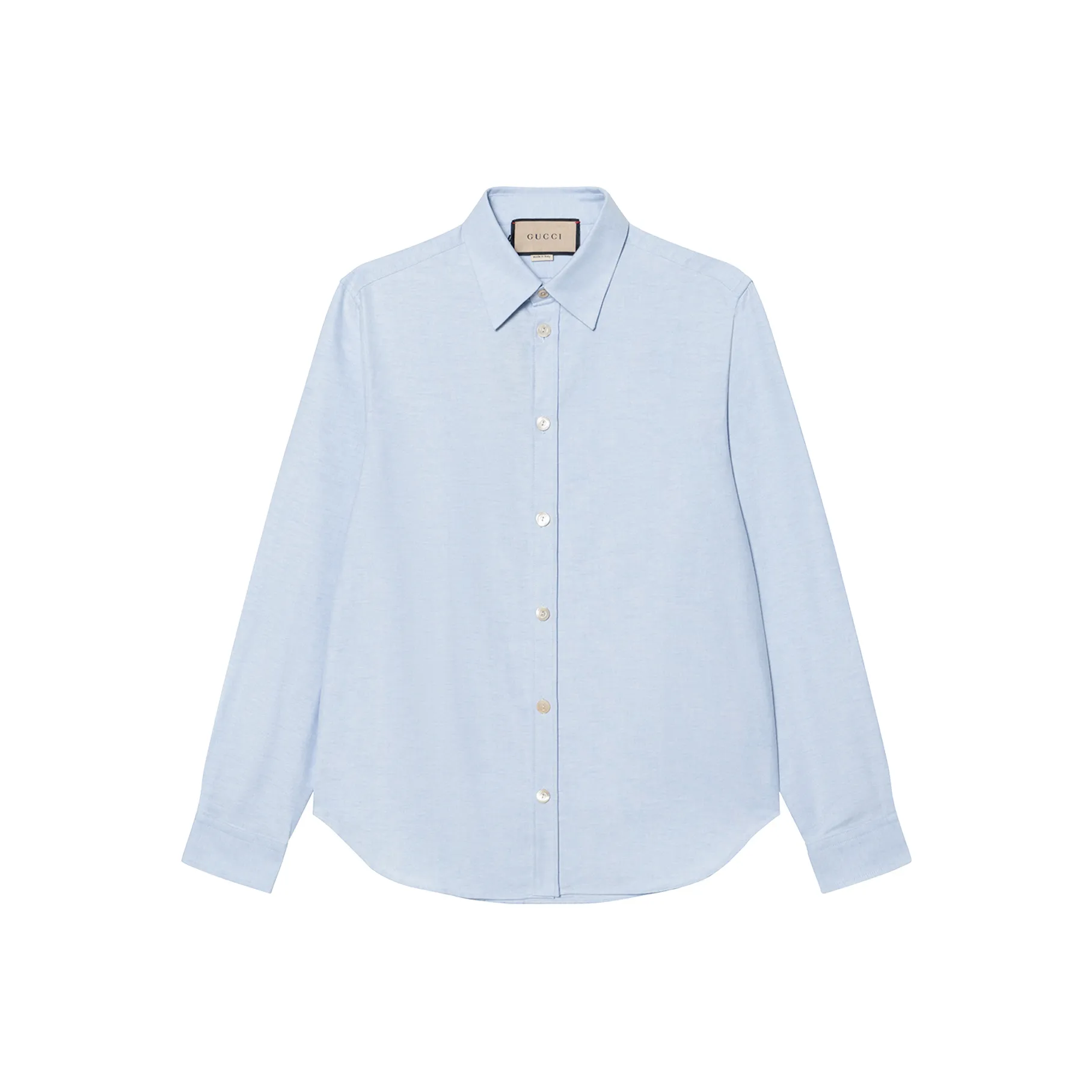 GUCCI Светло-синие Мужские Рубашки