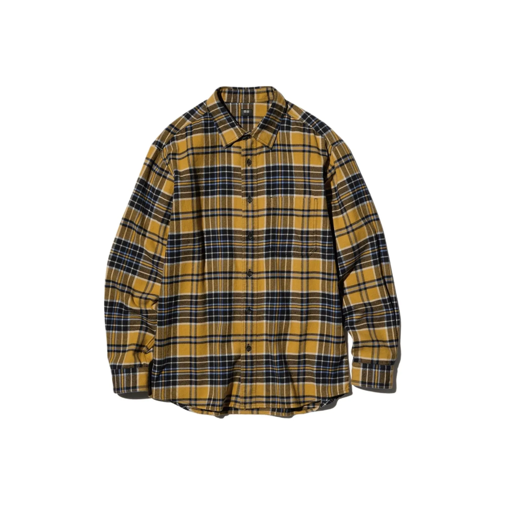 UNIQLO Лимонно-желтая унисекс рубашка