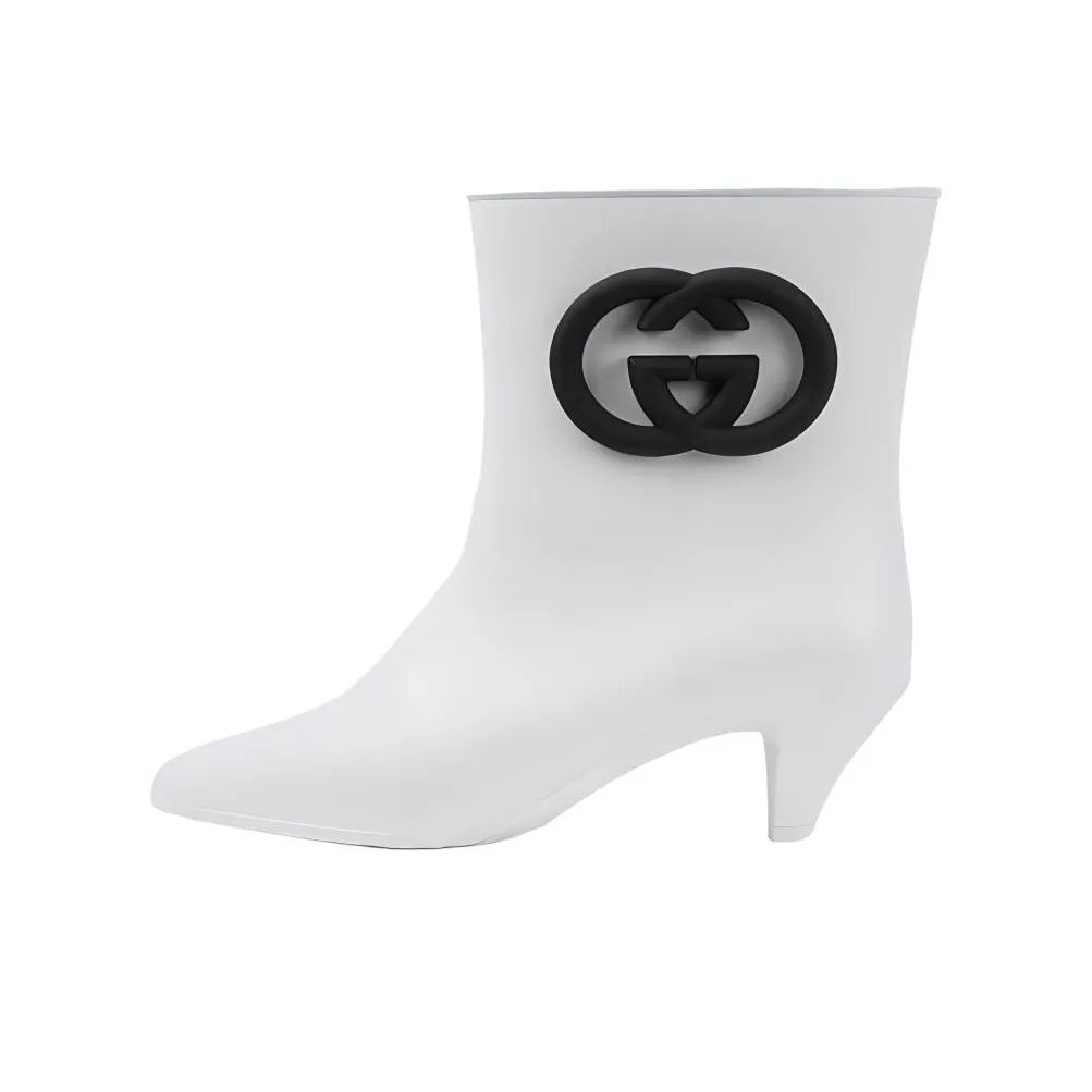 GUCCI Ankle Boots Women's White