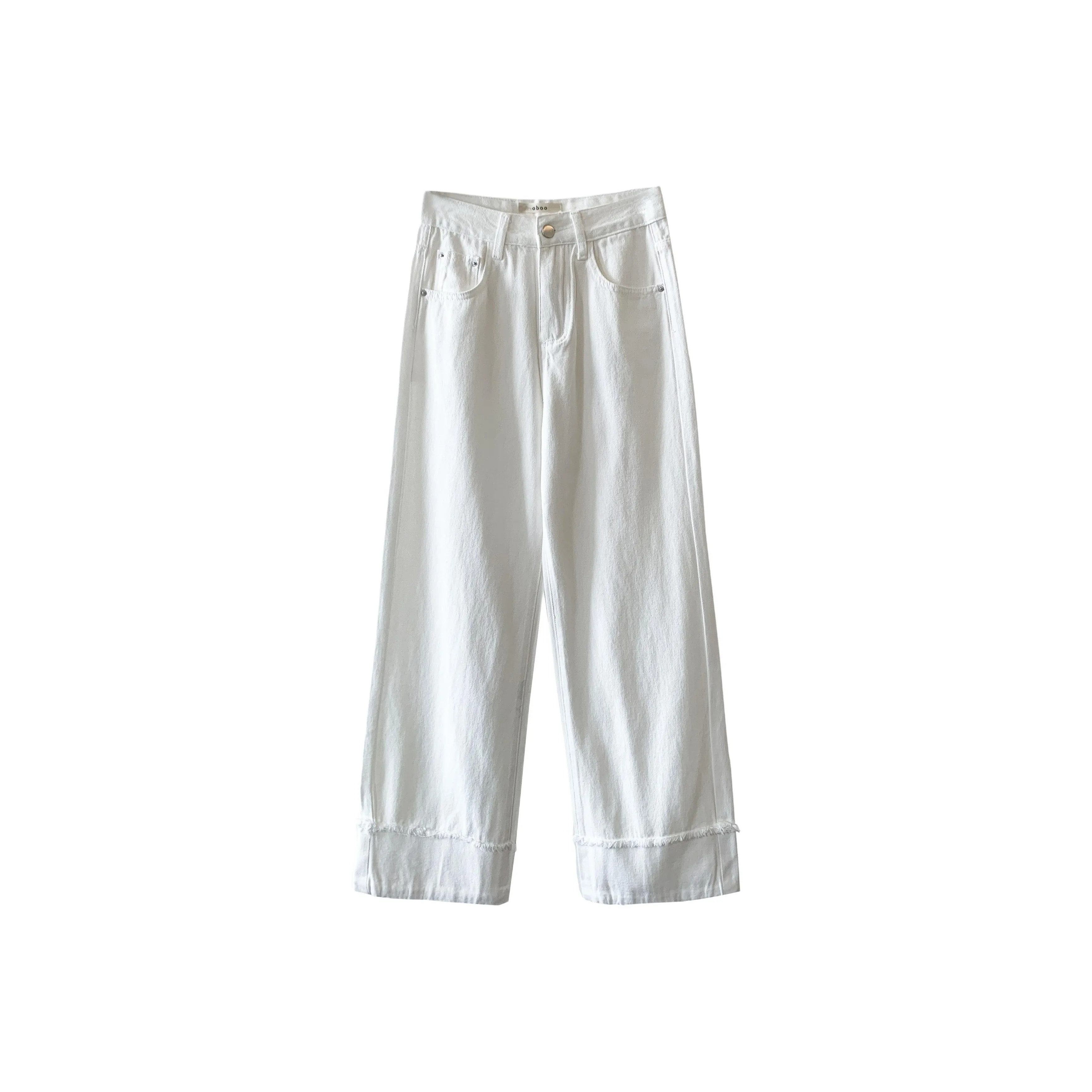 OUBO Белые Женские Джинсы