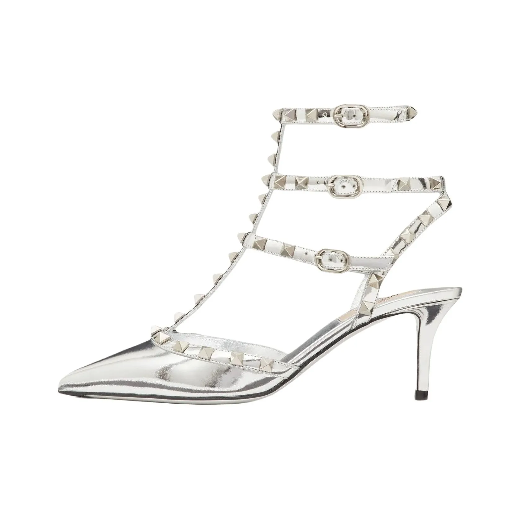 Valentino Garavani Rockstud Mirror Effect Pumps