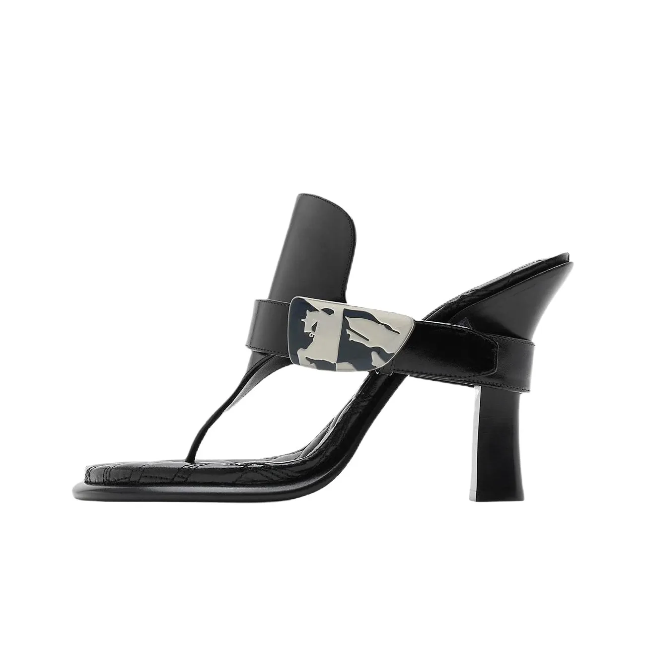 Burberry Bay Leather Sandals