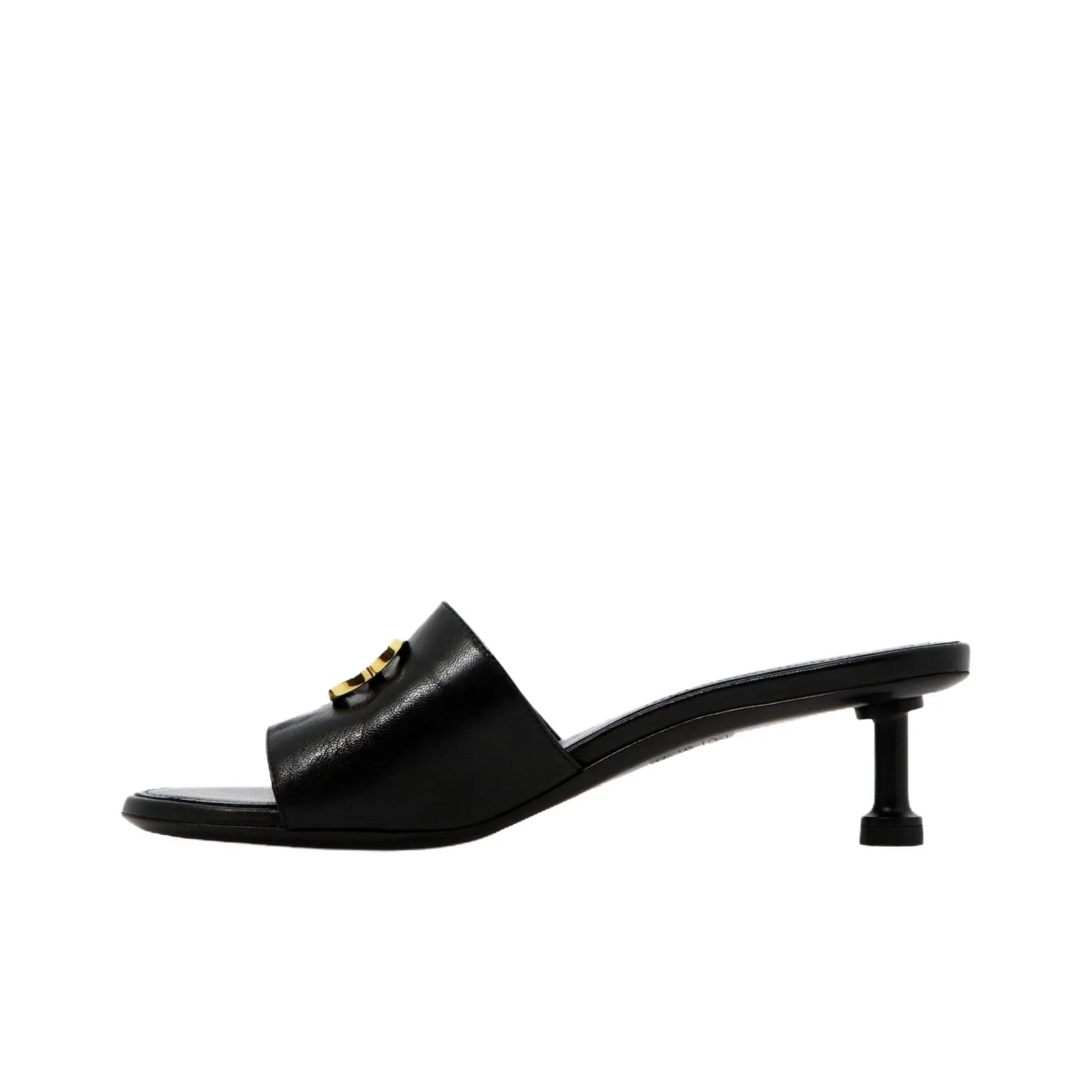 Balenciaga Bb Plaque Open Toe Sandals Women's